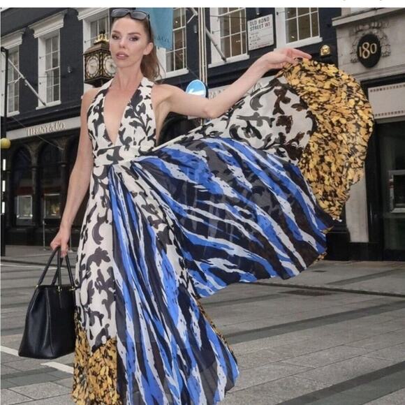 Zara Printed Dress Limited Edition Size Large - Picture 6 of 13